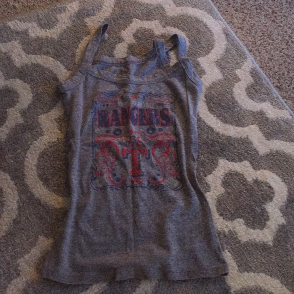 Texas Rangers baseball tank